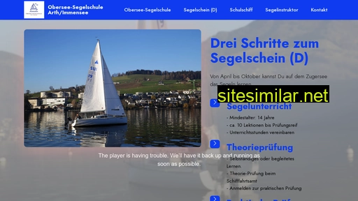 obersee-segelschule.ch alternative sites