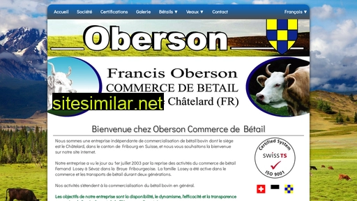 oberson-betail.ch alternative sites