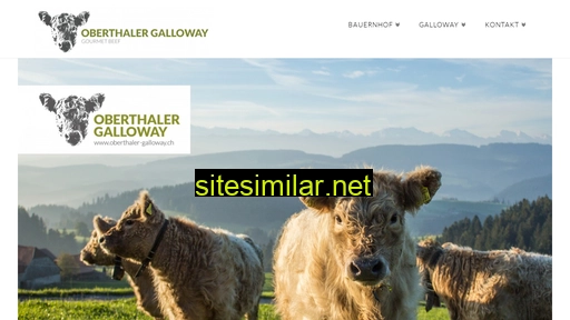 oberthaler-galloway.ch alternative sites
