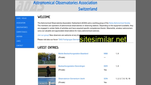 observatories.ch alternative sites