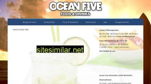 oceanfive.ch alternative sites