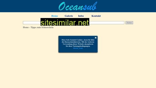 Oceansub similar sites