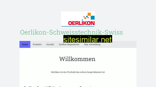 oerlikon-schweisstechnik-swiss.ch alternative sites