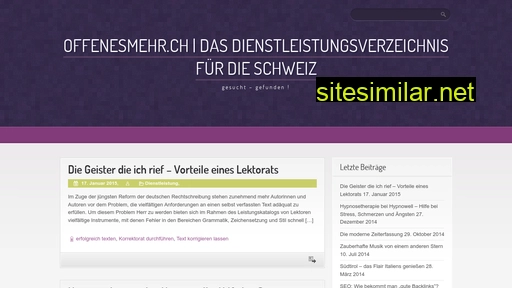 offenesmehr.ch alternative sites