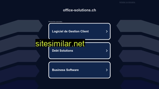 office-solutions.ch alternative sites