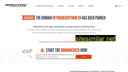 offroadzentrum.ch alternative sites