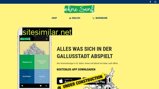 ohne-senf.ch alternative sites