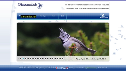 oiseaux.ch alternative sites