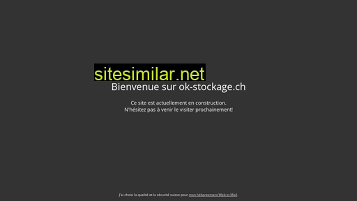 ok-stockage.ch alternative sites