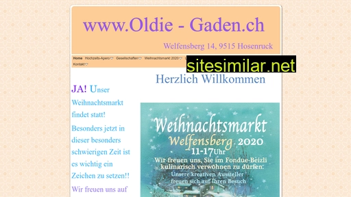 oldiegaden.ch alternative sites