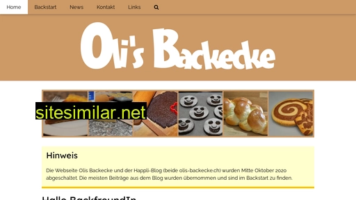 olis-backegge.ch alternative sites