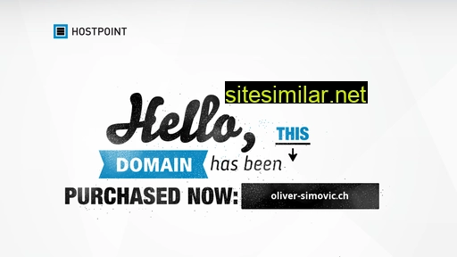 Oliver-simovic similar sites