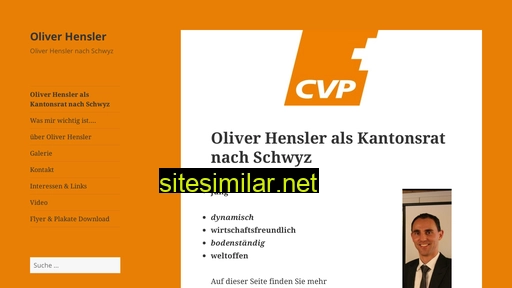 oliverhensler.ch alternative sites