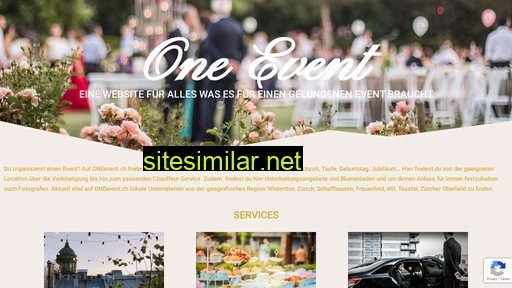 oneevent.ch alternative sites