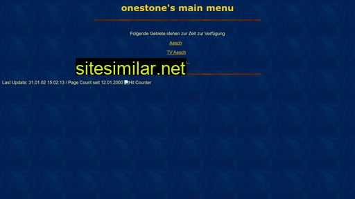 Onestone similar sites