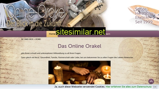 Online-orakel similar sites
