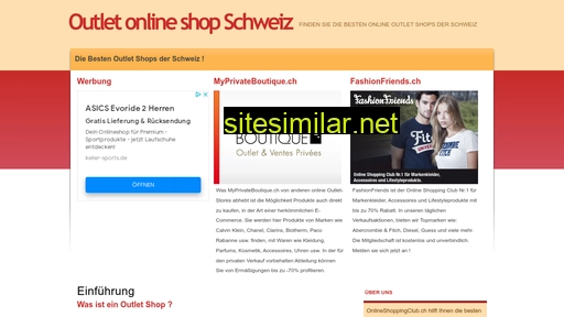 onlineshoppingclub.ch alternative sites
