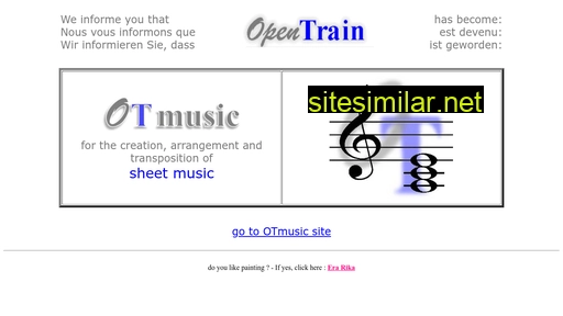 Opentrain similar sites