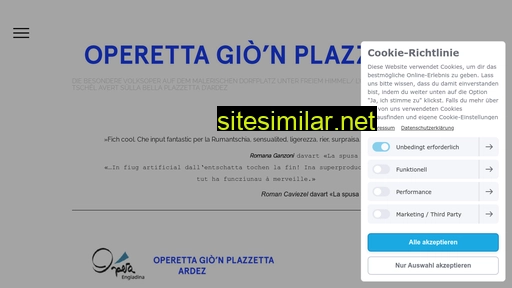 Operetta-plazzetta similar sites