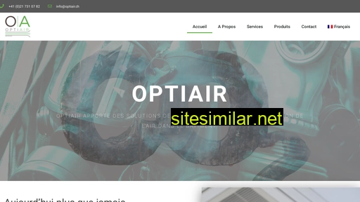 optiair.ch alternative sites