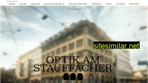 optikamstauffacher.ch alternative sites