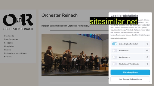 orchester-reinach.ch alternative sites