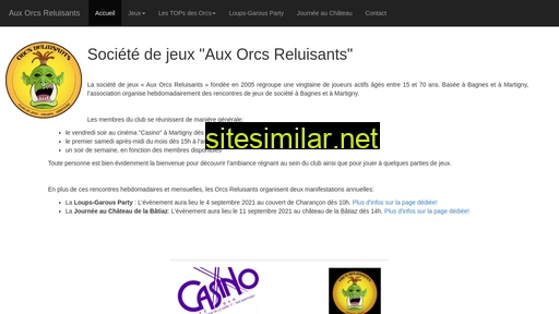 orcs-reluisants.ch alternative sites