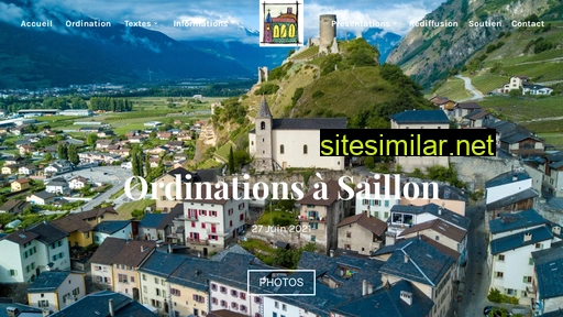 Ordination-saillon similar sites