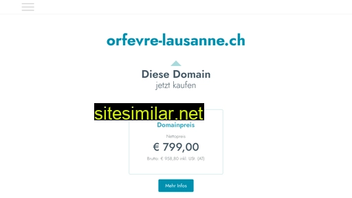 orfevre-lausanne.ch alternative sites