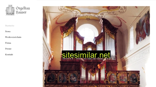 Orgelbau-hauser similar sites