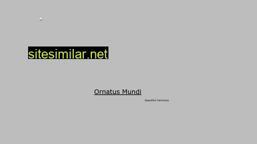 ornatus-mundi.ch alternative sites