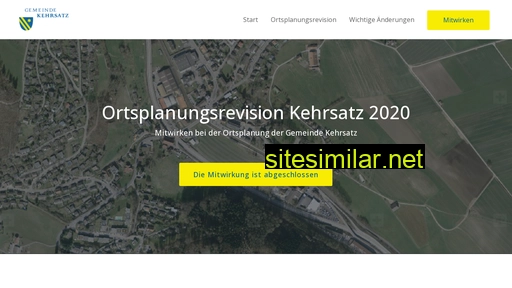 ortsplanungsrevisionkehrsatz.ch alternative sites