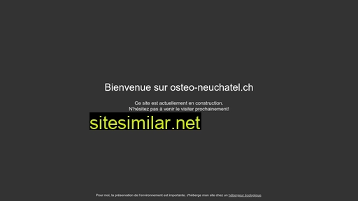 osteo-neuchatel.ch alternative sites