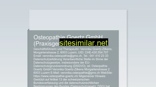 osteopathie-goertz.ch alternative sites