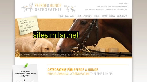 osteopathie-pferd.ch alternative sites