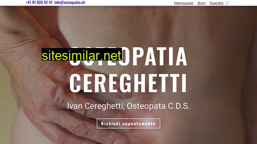 osteopatia.ch alternative sites