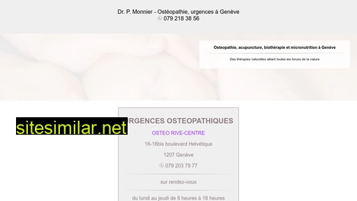 osteorivecentre.ch alternative sites