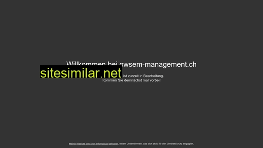 owsem-management.ch alternative sites