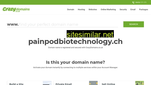 painpodbiotechnology.ch alternative sites