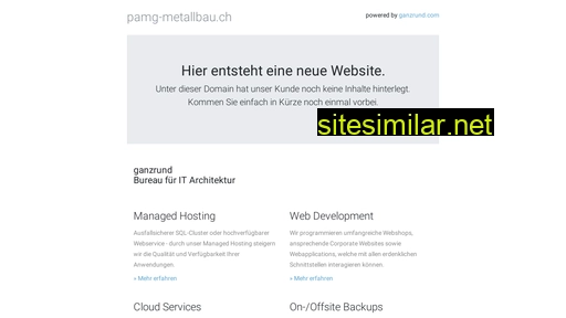 pamg-metallbau.ch alternative sites