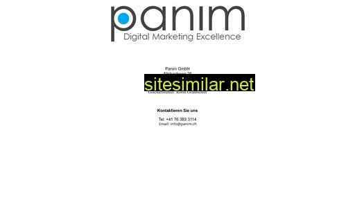 panim.ch alternative sites