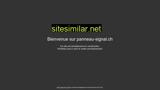 panneau-signal.ch alternative sites