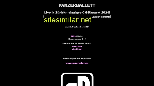 panzerballett.ch alternative sites