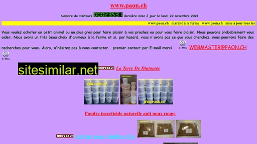 paon.ch alternative sites