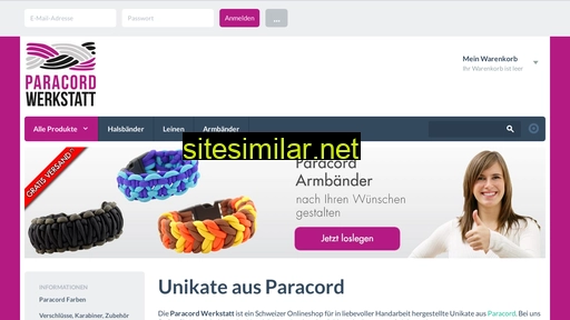 paracord-werkstatt.ch alternative sites