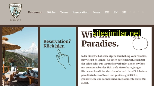 paradise-zermatt.ch alternative sites
