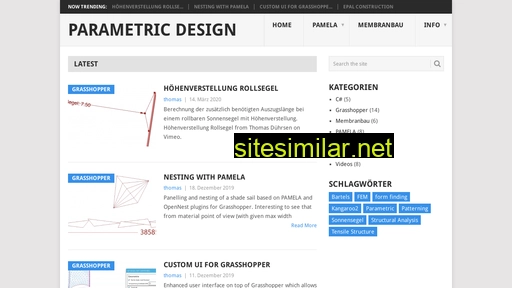 parametric-design.ch alternative sites