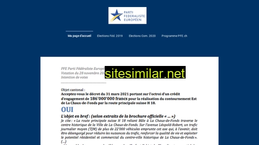 parti-federaliste.ch alternative sites