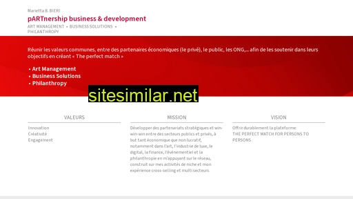 partnership-development.ch alternative sites
