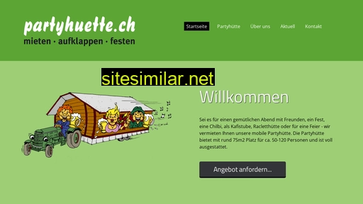 partyhuette-mieten.ch alternative sites